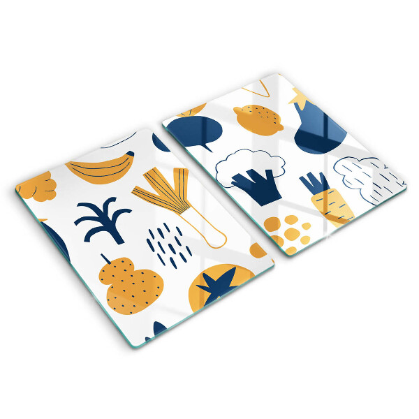 Glashällskydd Mat illustration