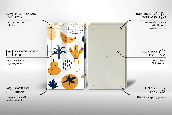 Glashällskydd Mat illustration