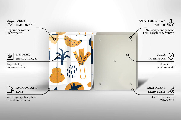 Glashällskydd Mat illustration