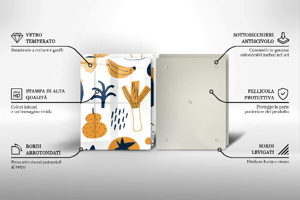 Glashällskydd Mat illustration