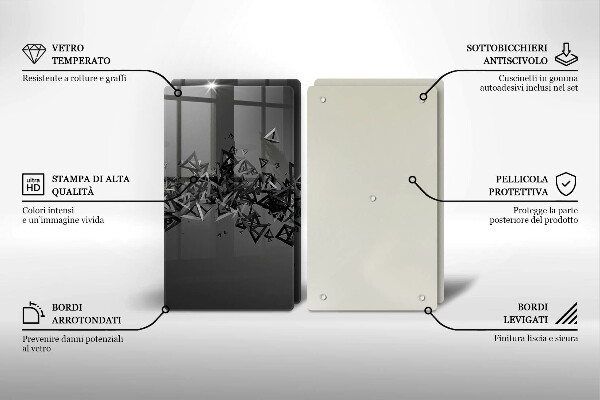 Kokkärlskydd Abstraktion 3D-former