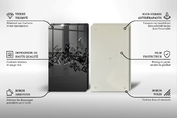 Kokkärlskydd Abstraktion 3D-former