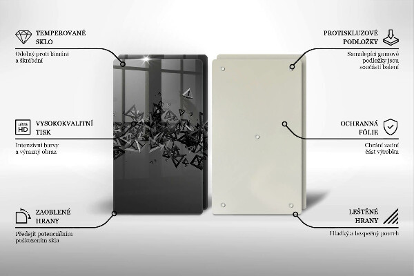 Kokkärlskydd Abstraktion 3D-former