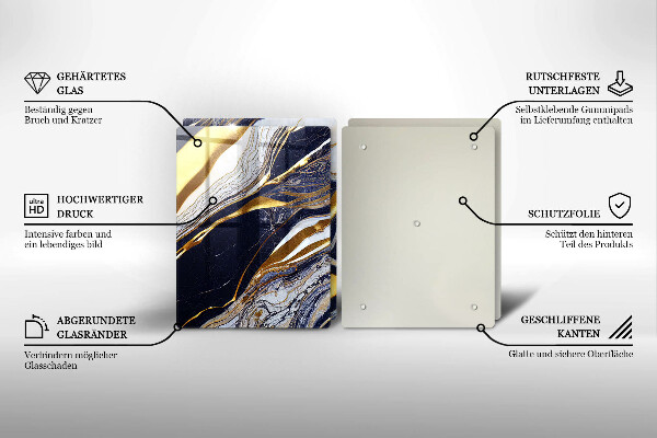 Skyddsplatta för spis Färgglad abstraktion