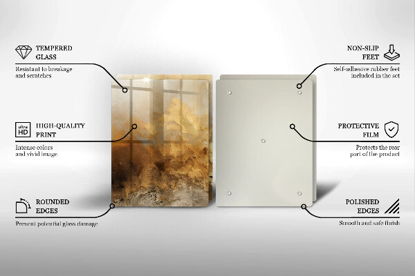 Skyddsplatta för spis Rik konsistens