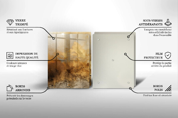 Skyddsplatta för spis Rik konsistens
