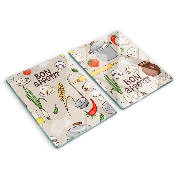 Skyddsplatta för spis Kök illustration