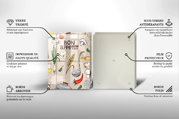 Skyddsplatta för spis Kök illustration
