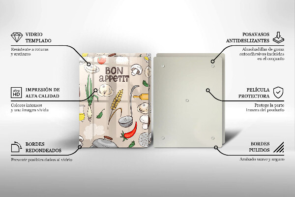 Skyddsplatta för spis Kök illustration