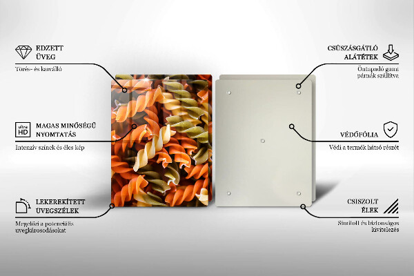 Skyddsplatta för spis Fusilli Pasta