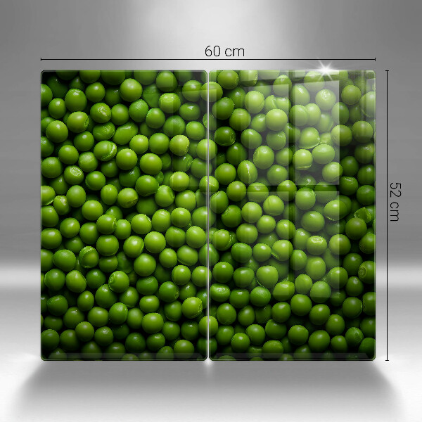 Skyddsplatta för spis Gröna bönor