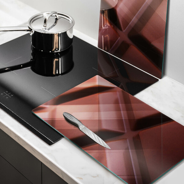 Skyddsplatta för spis Chokladkuber