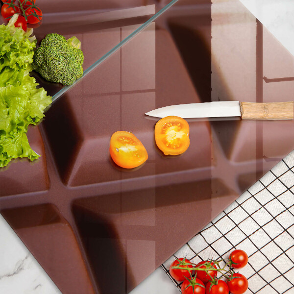 Skyddsplatta för spis Chokladkuber