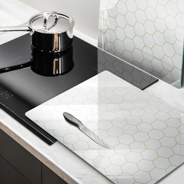 Skyddsplatta för spis Abstrakta mönster