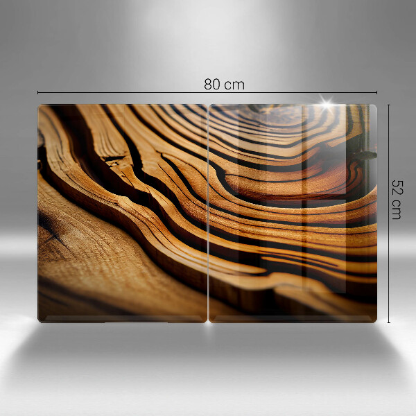 Skyddsplatta för spis Trästam