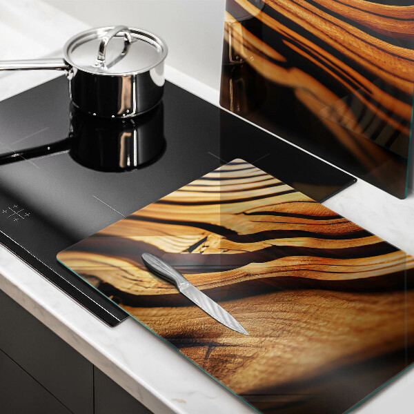 Skyddsplatta för spis Trästam