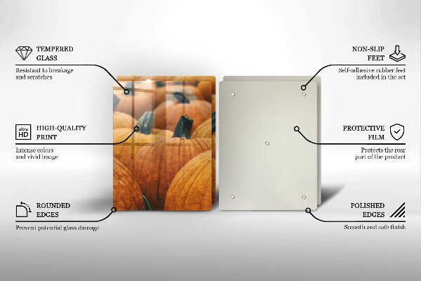 Skyddsplatta för spis Pumpor