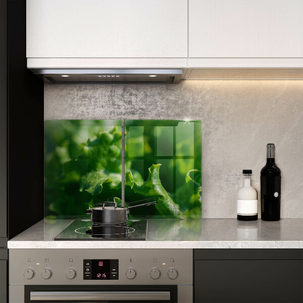 Skyddsplatta för spis Salladsblad