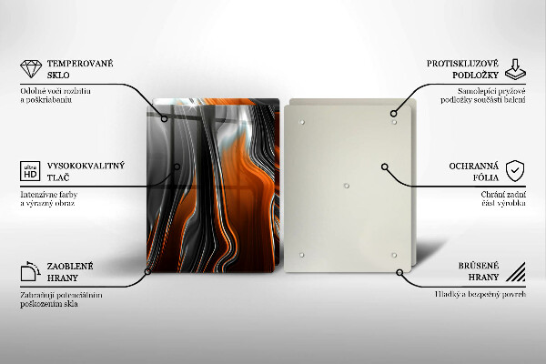 Spisskyddsplatta Abstrakt mönster