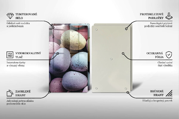 Spisskyddsplatta påskägg