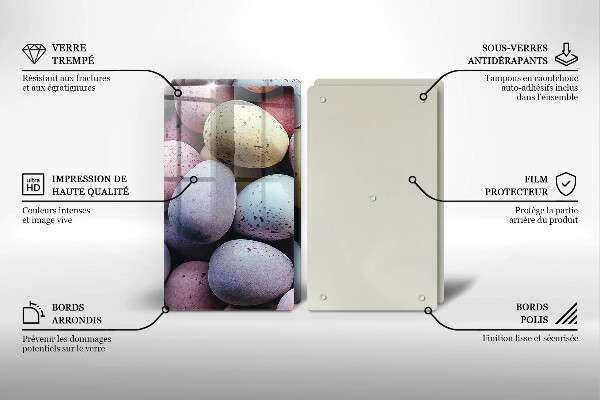 Spisskyddsplatta påskägg