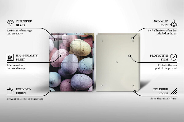 Spisskyddsplatta påskägg