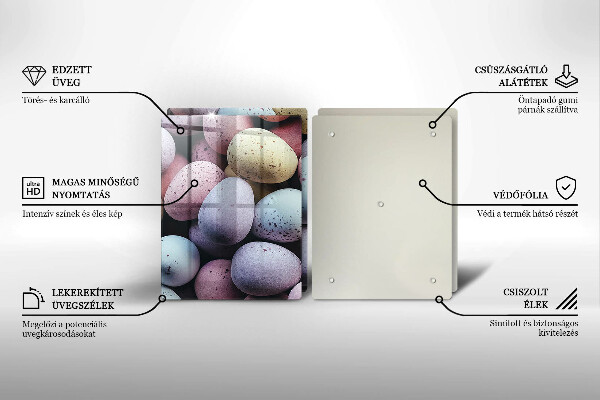 Spisskyddsplatta påskägg