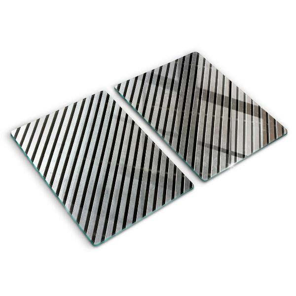 Spisskyddsplatta Metalllinjer