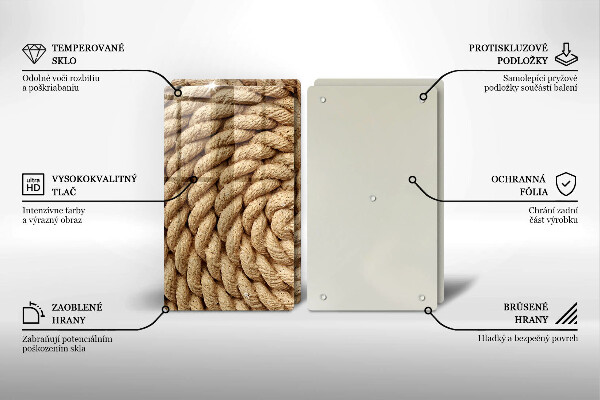 Spisskyddsplatta Upprullat rep