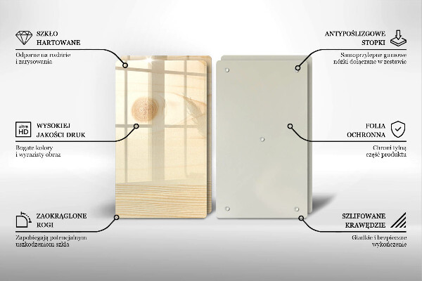 Spisskyddsplatta Träskiva