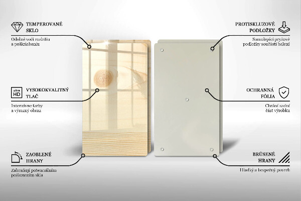 Spisskyddsplatta Träskiva