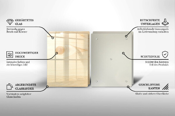 Spisskyddsplatta Träskiva