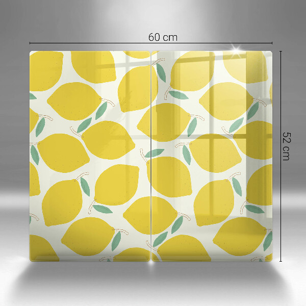 Spisskyddsplatta Tecknade citroner