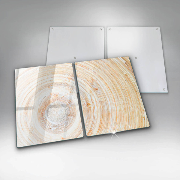 Spisskyddsplatta Trästruktur