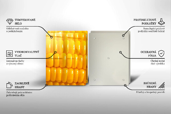 Spisskyddsplatta Majskärnor