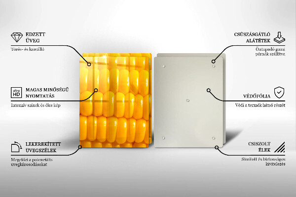 Spisskyddsplatta Majskärnor