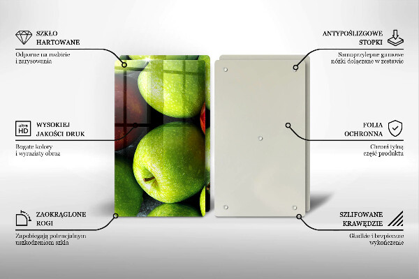 Spisskyddsplatta Saftiga äpplen