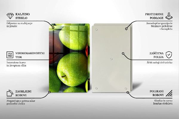 Spisskyddsplatta Saftiga äpplen