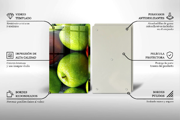 Spisskyddsplatta Saftiga äpplen