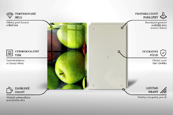 Spisskyddsplatta Saftiga äpplen