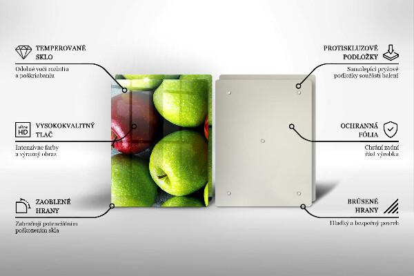 Spisskyddsplatta Saftiga äpplen