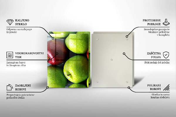 Spisskyddsplatta Saftiga äpplen