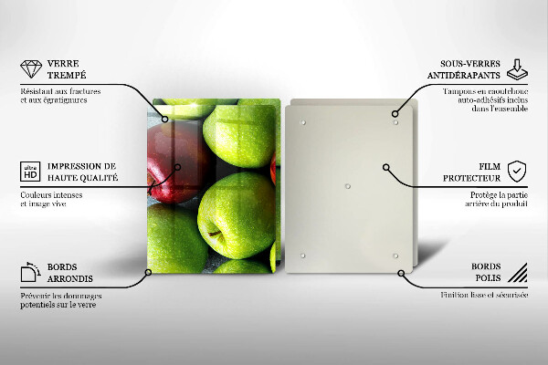 Spisskyddsplatta Saftiga äpplen