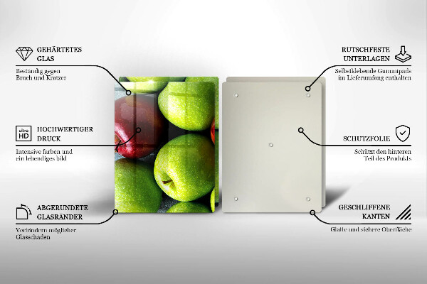 Spisskyddsplatta Saftiga äpplen