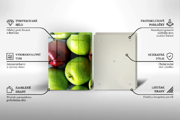 Spisskyddsplatta Saftiga äpplen