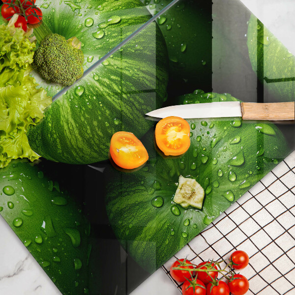 Spisskyddsplatta Gröna pumpor