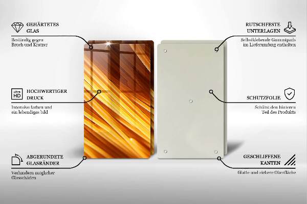 Spisskyddsplatta Spaghetti Pasta