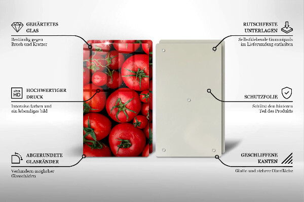 Spisskyddsplatta Tomater