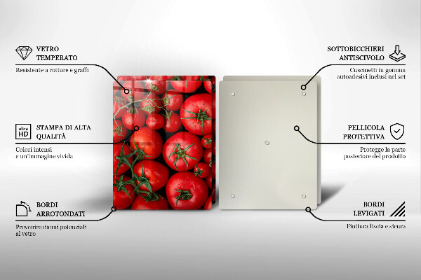 Spisskyddsplatta Tomater