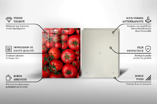 Spisskyddsplatta Tomater